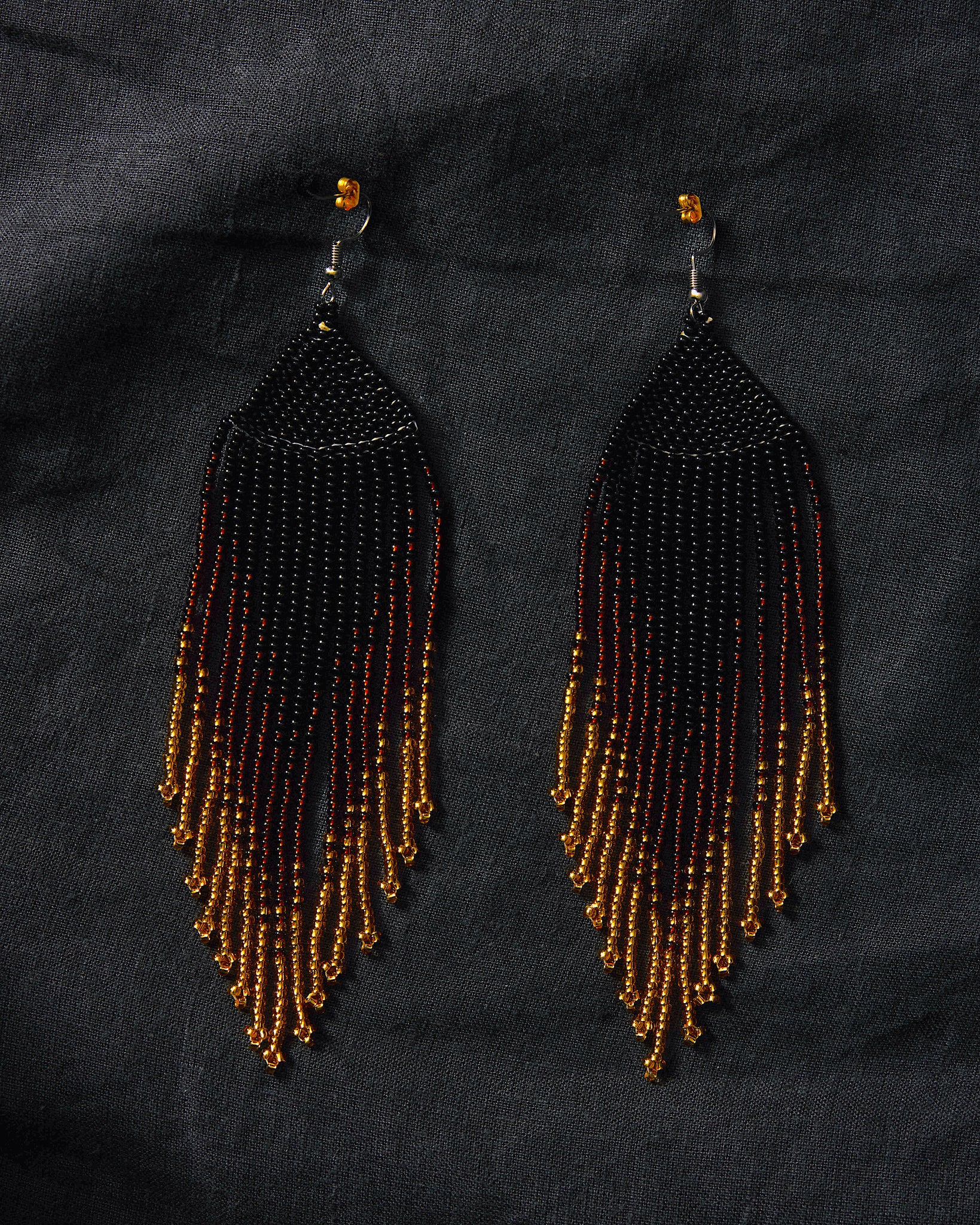 Cascada Negra Earrings