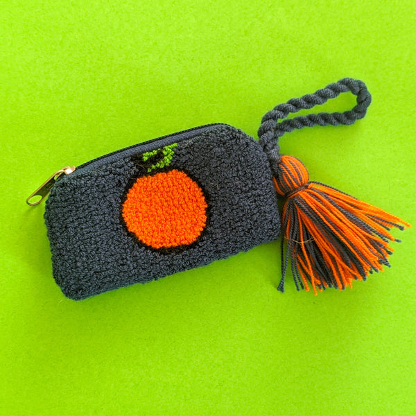 Mini Orange Purse