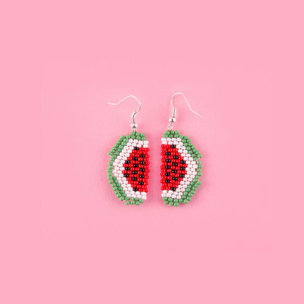 Watermelon earrings
