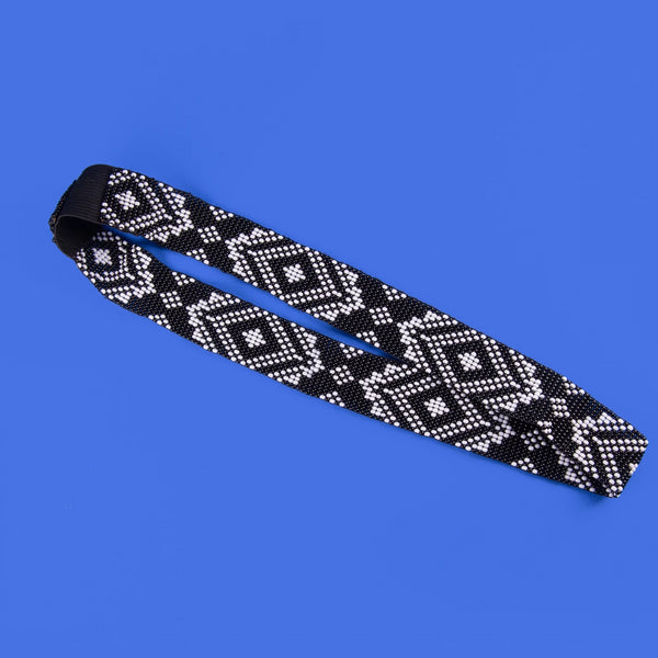 Black and White Hat Belt