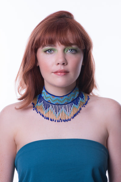 Retro Golden Choker