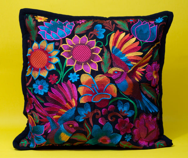 Black Mitla Pillow